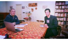 ZAKARIA EL HAMEL = Interesting meeting with Mr Antonio pastor of saint Louis church Oujda. World interfaith harmony week 2017