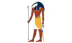 THOT - EGIPTIAN MAN/GOD OF THE WRITING